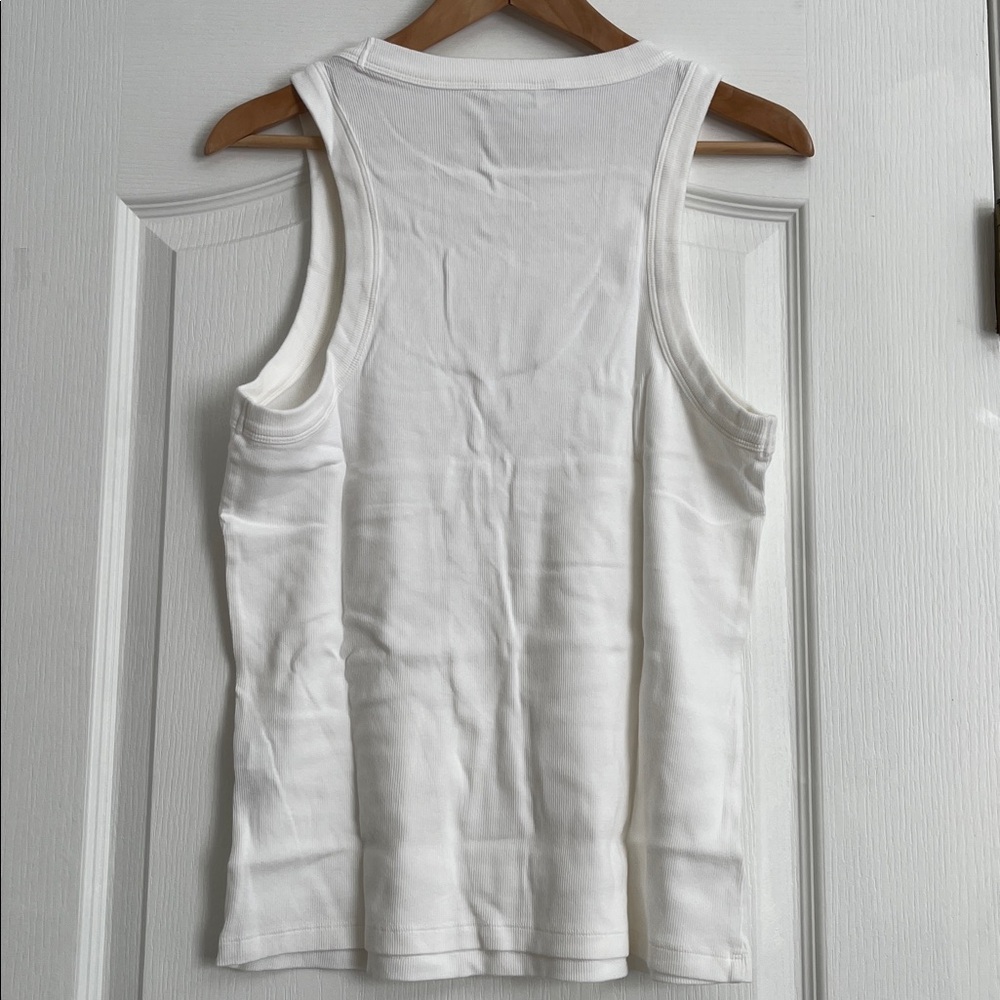 Banana Republic Ribbed Racer Tank - Picture 2 of 3